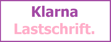 Zahlungsart Klarna Lastschrift.