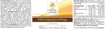 Chlorella Presslinge